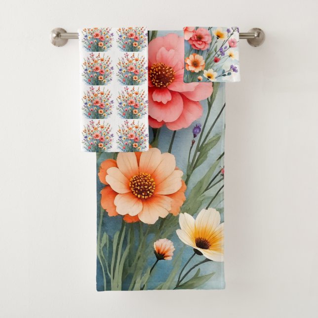 Magnifique Collection Luxueuse de Fleurs Sauvages (En situation)