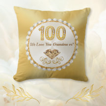 Magnifique, Coussin 100e Anniversaire, 100e Annive