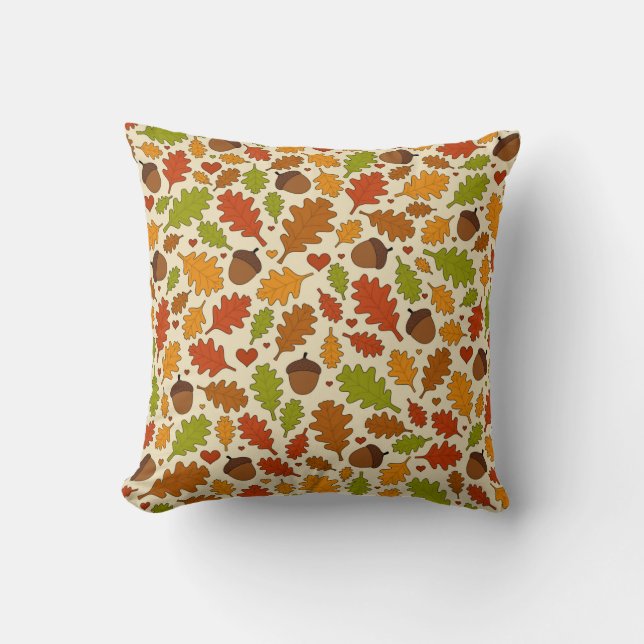 Magnifique Coussin de Lancement d'Automne (Recto)