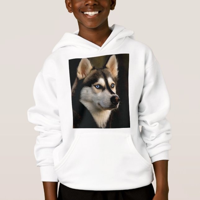 Magnifique Coussin de Lancement Husky (Devant)