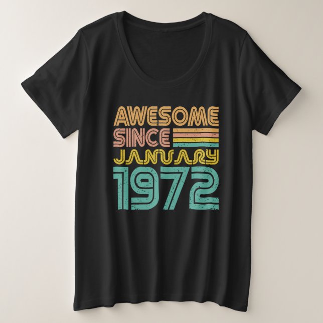 Magnifique depuis janvier 1972, Femmes (Design devant)