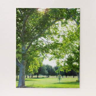 Magnifique Disque Forêt Puzzle Golf