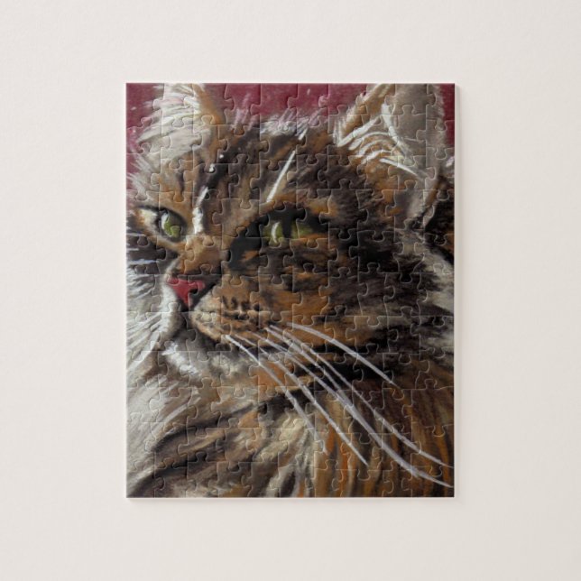 Magnifique Dreamer - Maine Coon Cat Puzzle (Vertical)