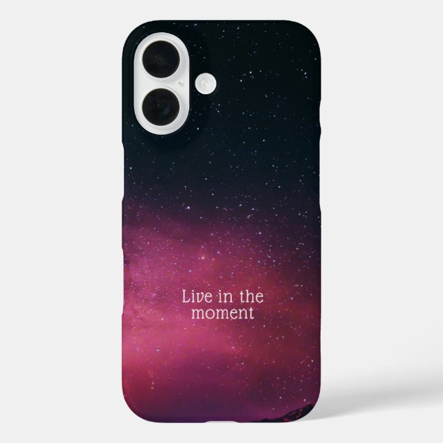 Magnifique étui de téléphone brillant “Vivez l'ins (Verso)