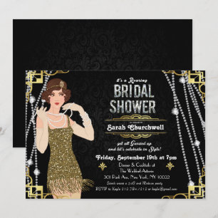 Magnifique Invitation de Réception de Mariage Flap