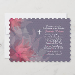 Magnifique Invitation Mauve