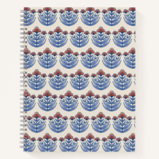 Magnifique journal Larissa à motif floral 