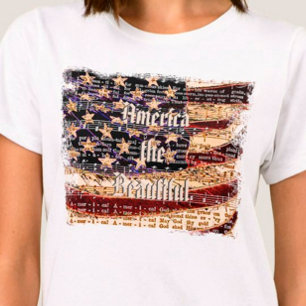 Magnifique l'Amérique - T-Shirt pour femmes patrio