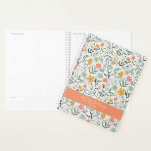 Magnifique motif floral botanique personnaliser le