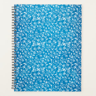 Magnifique motif géométrique bleu