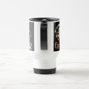 Magnifique mug de voyage à design artistique Caf
