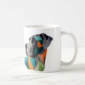 Magnifique mug Grand Danois de style unique et dét