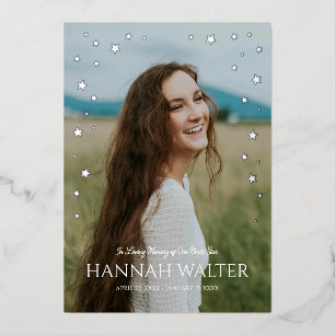 Magnifique North Star Celebration Life Faire-part