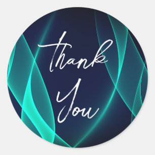 Magnifique or merci stickers
