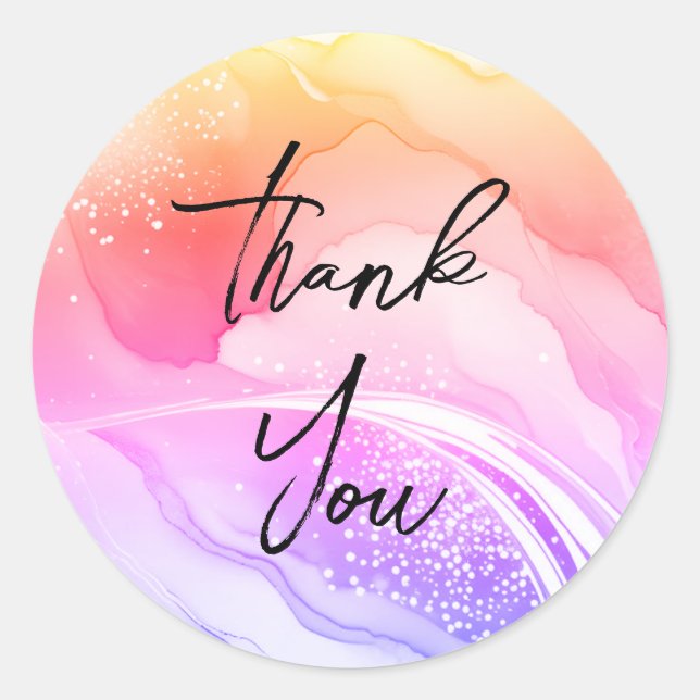 Magnifique or merci stickers (Devant)