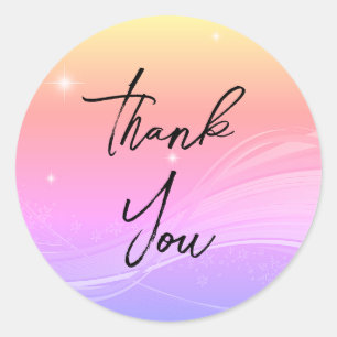 Magnifique or merci stickers