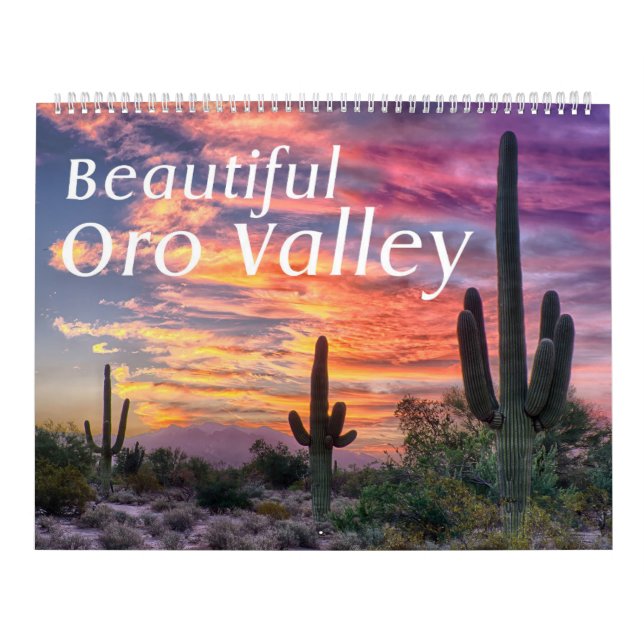 Magnifique Oro Valley grand calendrier de deux pag (Protection)