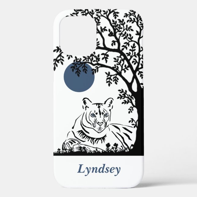 Magnifique personnalisable coque iphone de Lion de (Verso)