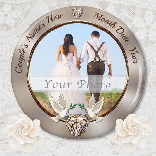 Magnifique Personnalisée, Magnet Wedding Favors Pa