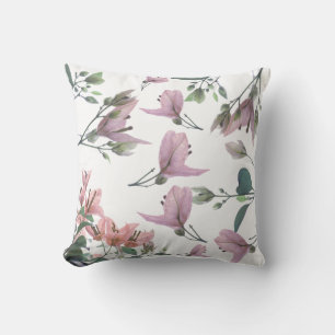 Magnifique plante de bougainvillée Coussin de jet