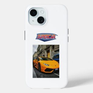Magnifique Supercar iPhone 15 Coque Design.