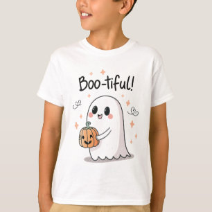 “Magnifique T-shirt fantôme Halloween pour enfants