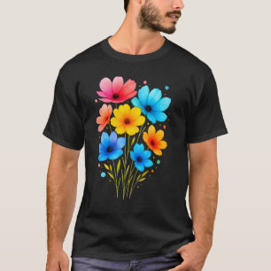 Magnifique T-Shirt Fleur Florale