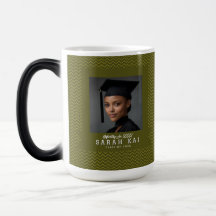 Magnifique Tasse de Café Graduée à Motif Zigzag