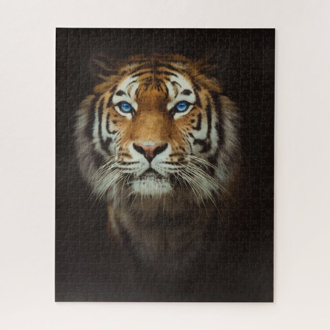 Magnifique Tiger 520 pièce Puzzle (Vertical)