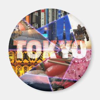 Magnifique Tokyo Round Magnet