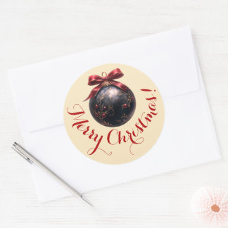 Magnifiques autocollants de Noël joyeux