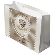 Magnifiques Sacs Cadeaux Mariages personnalisés