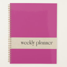 Magnolia couverture Weekly Planner