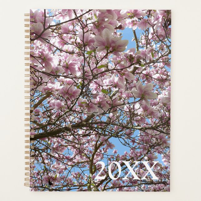 Magnolia en avril planificateur (Devant)