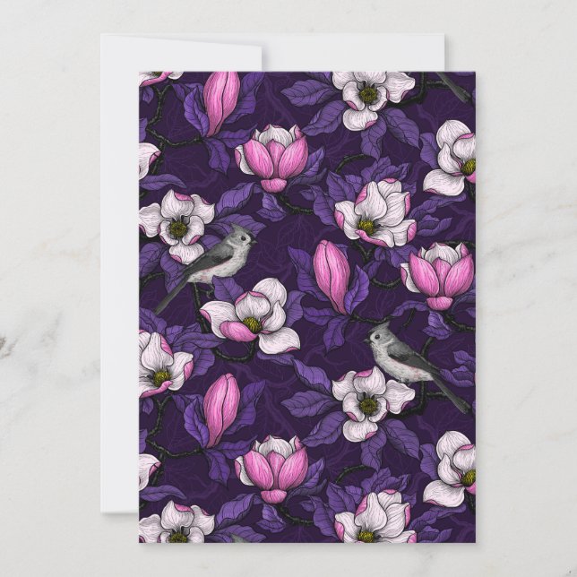 Magnolia en floraison et tireur 4 (Devant)