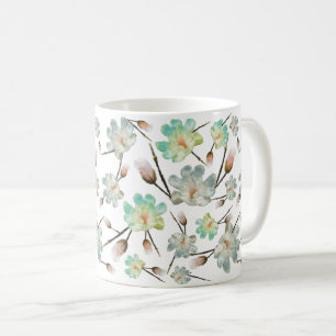 Magnolia Motif Classic Mug