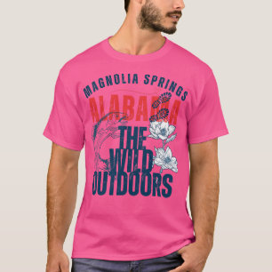 Magnolia Springs Alabama Les Outrs Sauvages TShirt