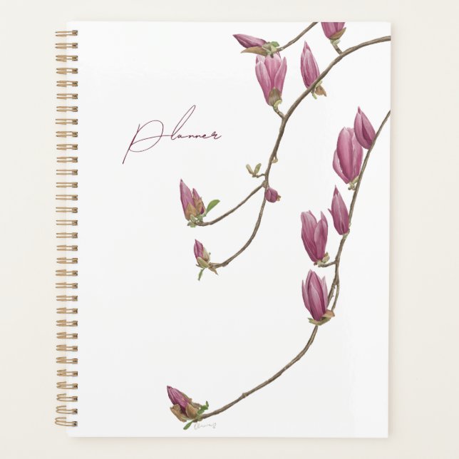 Magnolia Vine Planner (Devant)