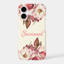 Magnolias roses | nom floral de la fleur de printe