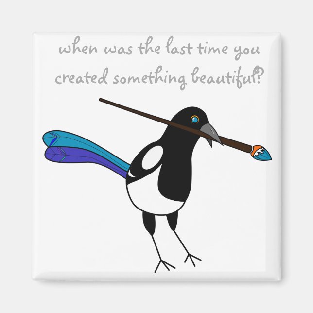Magpie Hollow Magnet (Devant)