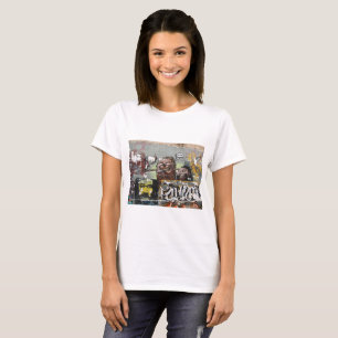 Mah coza, Graffiti, Espagne T-Shirt Femme