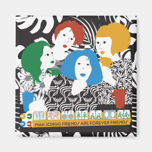 Mah Jong Amis Magnet