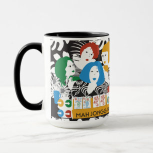Mah Jong Friends Mug