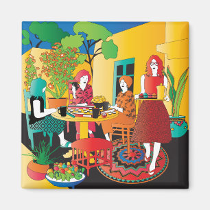 Mah Jongg Adobe Magnet