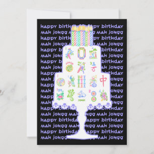 Mah Jongg Cake Anniversaire