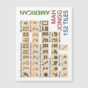 Mah Jongg Carreaux américains