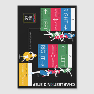 Mah Jongg Charleston Magnet 2