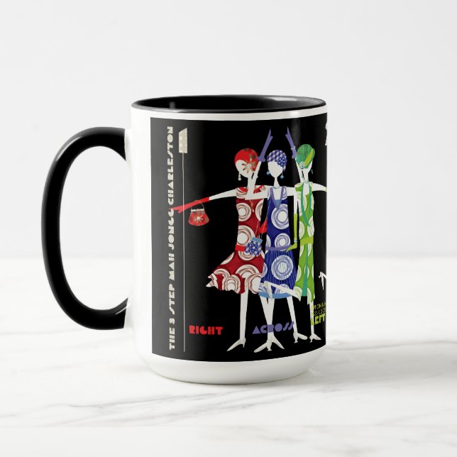 Mah Jongg Charleston Mug (Gauche)