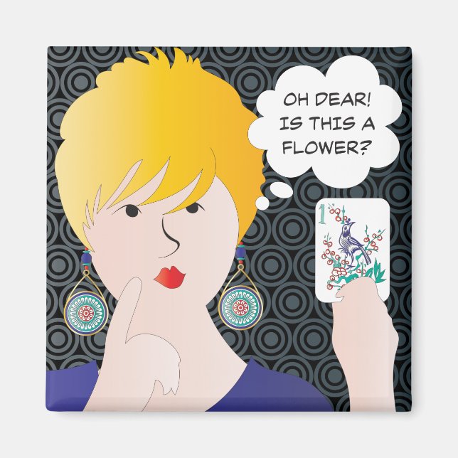 Mah Jongg Dit Un Aimant Bam (Devant)