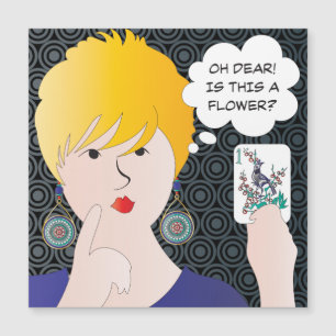 Mah Jongg Dit Une Carte Magnet Bam